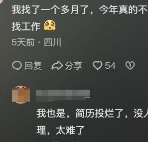 今年找工作之路究竟有多坎坷？網(wǎng)友分享背后的心酸與無奈